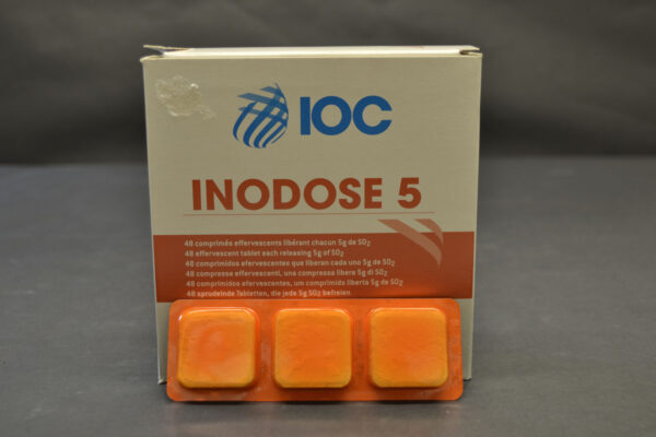 Inodose 5 (48 Tablets/Box) - 5 Gram