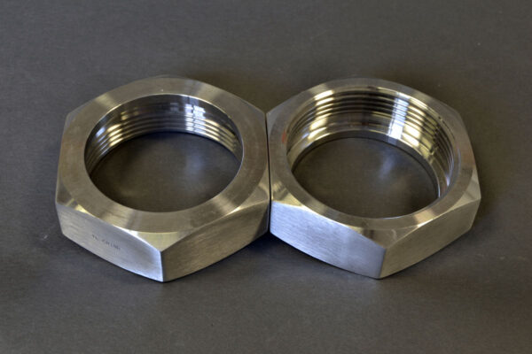 2.5" Bevel Seat Hex Nut 304 Stainless