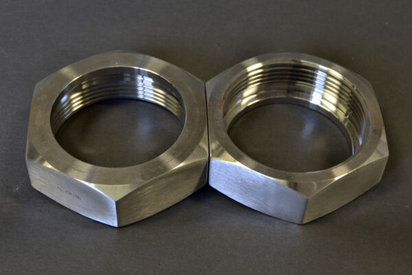 3" Bevel Seat Hex Nut 304 Stainless