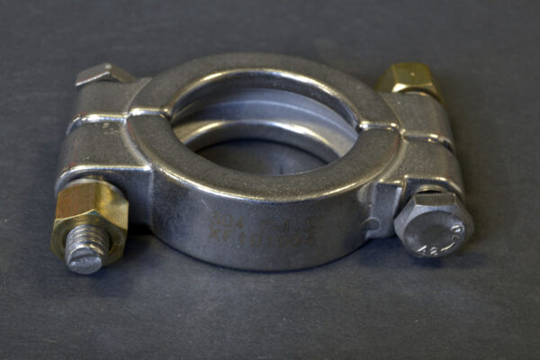 1" & 1.5" High Pressure Bolted Clamp 304 Stainless
