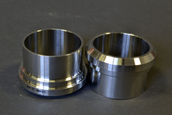 2-Inch Standard Bevel Seat Ferrule 304 Stainless