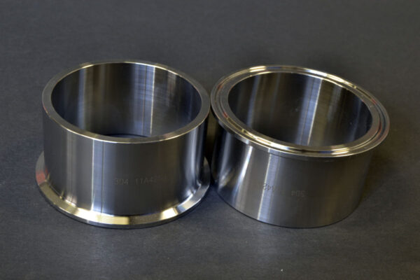 3" Heavy Wall Clamp Ferrule 304 Stainless
