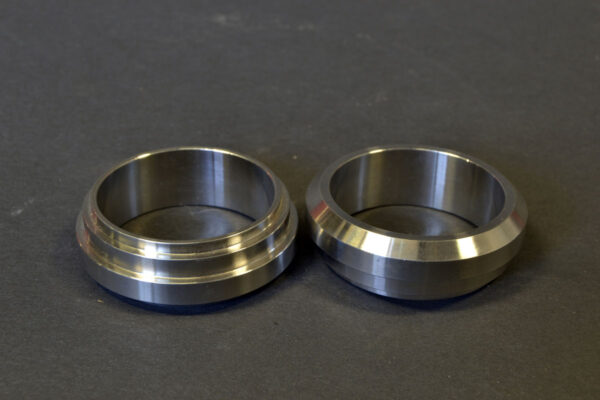 1.5" Short Bevel Seat Ferrule 304 Stainless