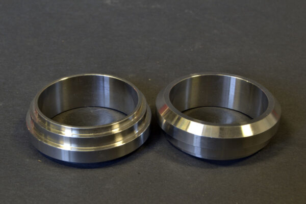 2-Inch Short Bevel Seat Ferrule 304 Stainless