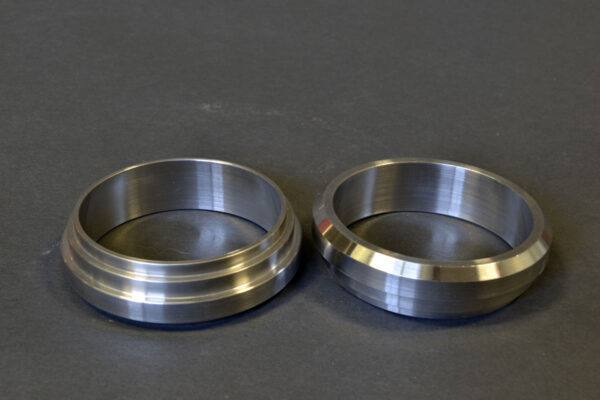 3" Short Bevel Seat Ferrule 304 Stainless