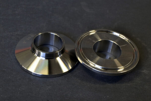 1" Short Clamp Ferrule 304 Stainless