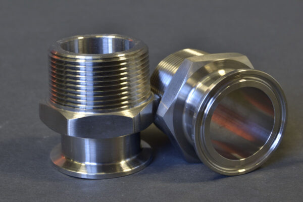 1.5" Clamp X 1.25" Mnpt Adapter 304 Stainless