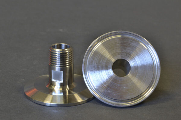 2-Inch Clamp X 1/2-Inch Mnpt Adapter 304 Stainless