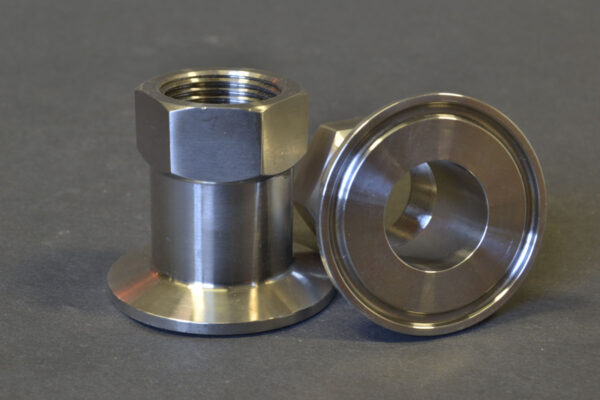1.5" Clamp X 1/2" Fnpt Adapter 304 Stainless