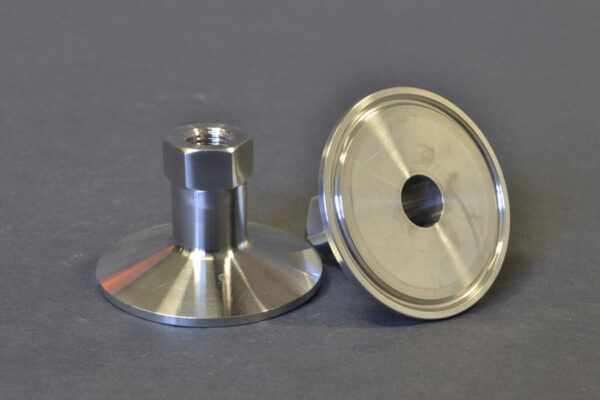 2" Clamp X 1/4" Fnpt Adapter 304 Stainless