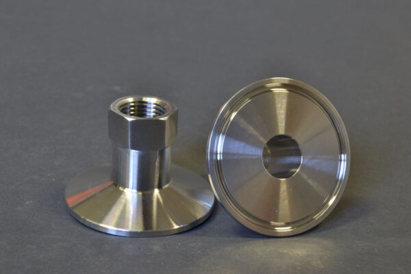 2" Clamp X 1/2" Fnpt Adapter 304 Stainless