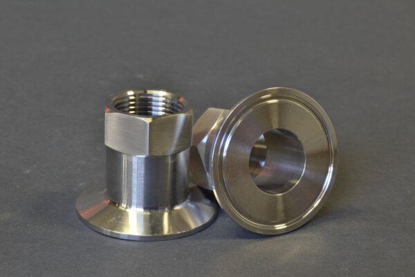 2" Clamp X 1" Fnpt Adapter 304 Stainless