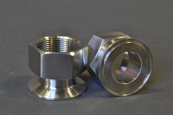 2" Clamp X 1.5" Fnpt Adapter 304 Stainless