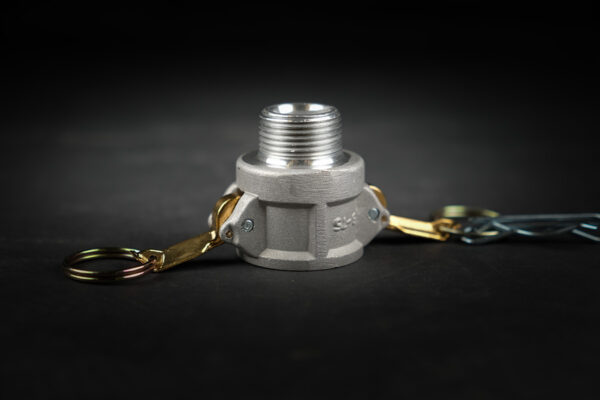 .75-Inch Female Camlock X .75-Inch Mnpt Adapter - Aluminum