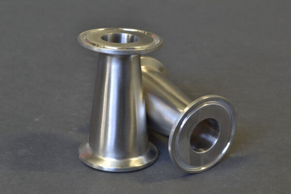 1.5" X 1" Clamp Concentric Reducer 304 Stainless