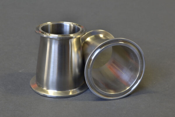 2.5" X 2" Clamp Concentric Reducer 304 Stainless