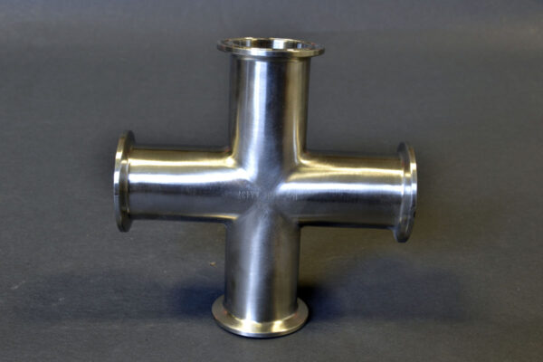 4" Clamp Cross 304 Stainless