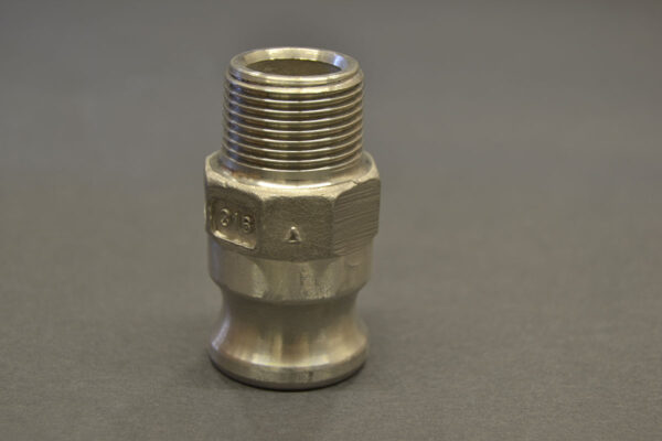 .75-Inch Male Camlock X .75-Inch Mnpt Adapter 316 Stainless