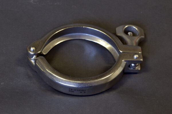 2.5" Hinged Style I-Line Clamp 304 Stainless