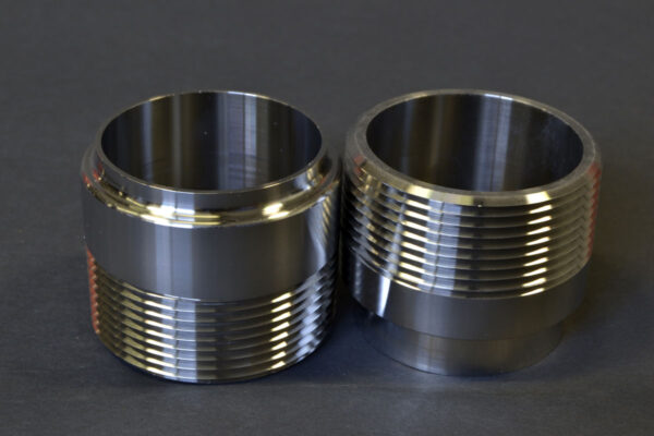 2.5" Weld X 2.5" Mnpt Adapter 304 Stainless