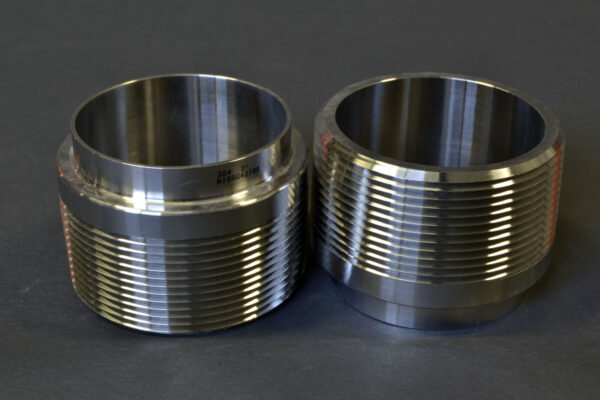 4" Weld X 4" Mnpt Adapter 304 Stainless