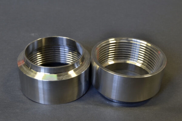 2.5" Weld X 2.5" Fnpt Adapter 304 Stainless