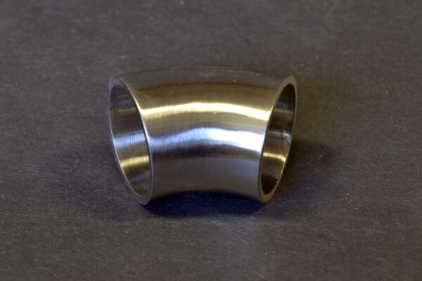 1-Inch Short Weld 45 304 Stainless