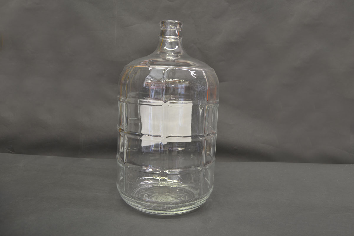 3 Gallon Glass Carboy.