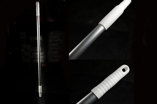 39.5" Aluminum Handle - White