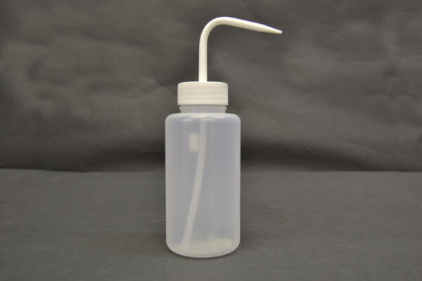 500Ml Wide Mouth Wash Bottle W/ White Lid