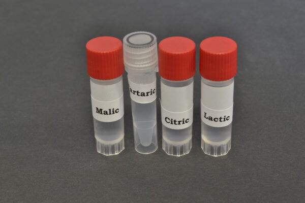 Chromatography Acid Standards (Malic, Tartaric, Lactic, Citric)