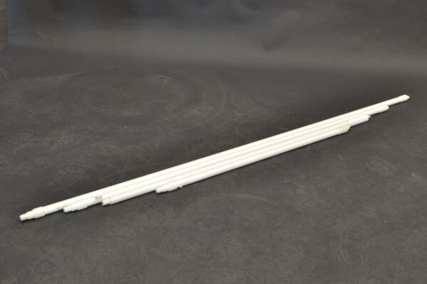 36" Fiberglass Handle - White