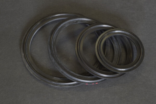 1" Black Buna Clamp Gasket