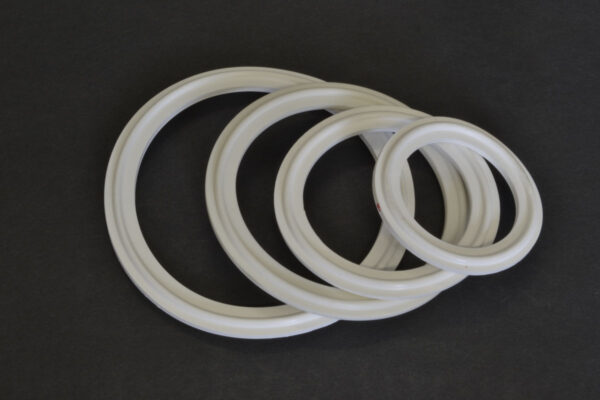 1.5" White Silicone Clamp Gasket