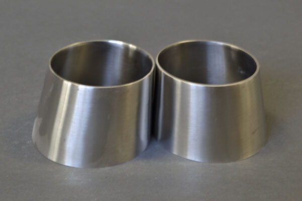 3" X 2.5" Weld Eccentric Reducer 304 Stainless