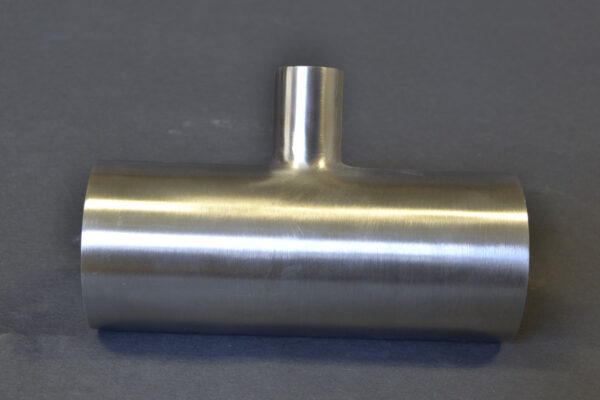 2.5" X 1-Inch Weld Reducing Tee 304 Stainless