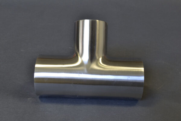 2.5" X 2-Inch Weld Reducing Tee 304 Stainless