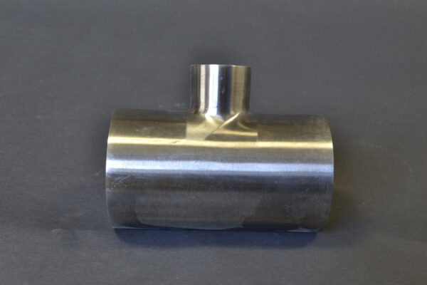 3" X 1.5" Weld Reducing Tee 304 Stainless