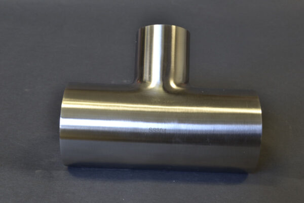 3" X 2-Inch Weld Reducing Tee 304 Stainless