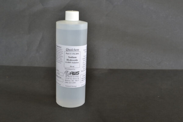 Sodium Hydroxide .10N Solution - 16 Oz.