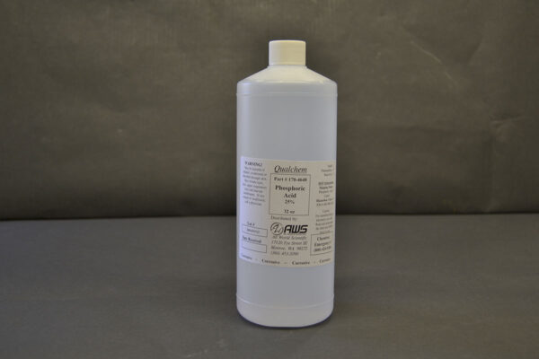 Phosphoric Acid 25% Solution - 32 Oz.