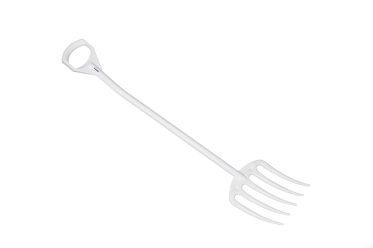 Hygienic Pitchfork W/ 49" Handle White Central Industrial Sales Stainless Winery & Brewery